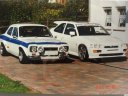 Eigener Escort Cosworth Weiß