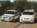 Eigener Escort Cosworth Weiß
