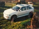 Eigener Escort Cosworth Weiß