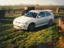 Eigener Escort Cosworth Weiß